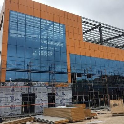 Q345 Casas pré-fabricadas de aço OEM Construção de estruturas pré-fabricadas de aço