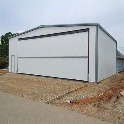 Hangar pré-fabricado para edifícios de metal, isolamento térmico, Hangar para edifícios de aço