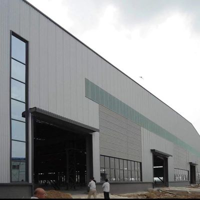 Edifícios de oficinas pré-fabricadas modernas Estruturas de aço Amigável ao ambiente