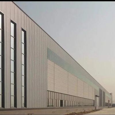 Edifícios de oficinas pré-fabricadas modernas Estruturas de aço Amigável ao ambiente