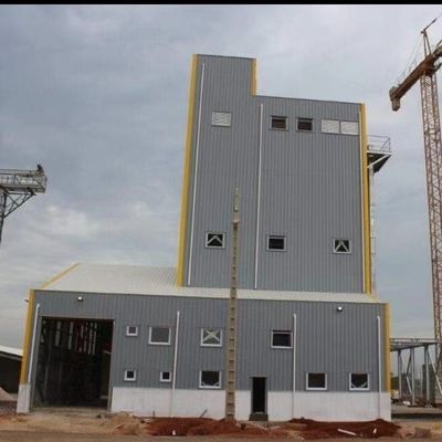Q355B Casas pré-fabricadas de aço Armazém pré-fabricado de aço personalizado
