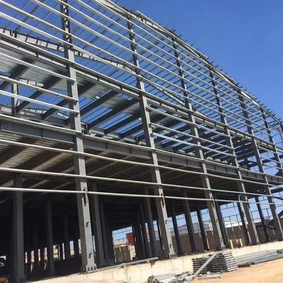 Q355B Casas pré-fabricadas de aço Armazém pré-fabricado de aço personalizado