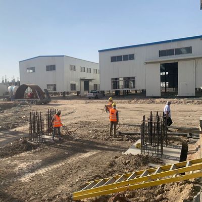 Q355B Casas pré-fabricadas de aço Armazém pré-fabricado de aço personalizado