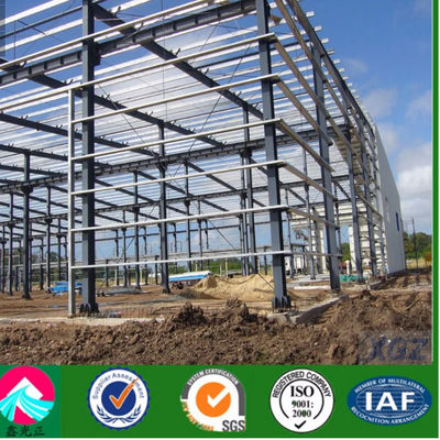 OEM Edifícios de Armazém de Aço Galvanizado a Quente Hangar de Aviões de Aço