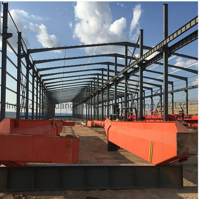 OEM Edifícios de Armazém de Aço Galvanizado a Quente Hangar de Aviões de Aço