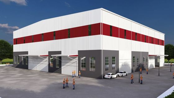 Armazém da construção de aço Q235