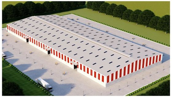 Armazém da construção de aço Q235