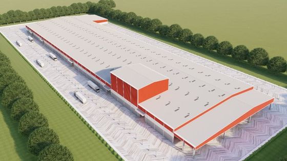 Armazém da construção de aço Q235