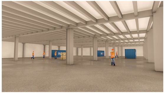 Construção de estruturas de aço de alta intensidade