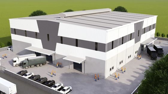 Construção de estruturas de aço de alta intensidade