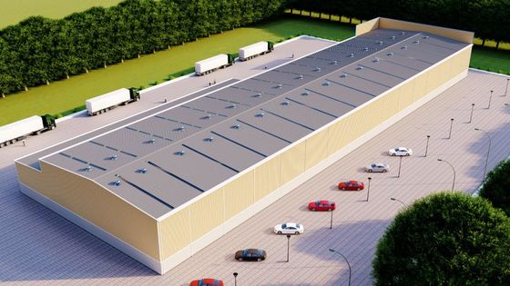 Construção de estruturas de aço de alta intensidade