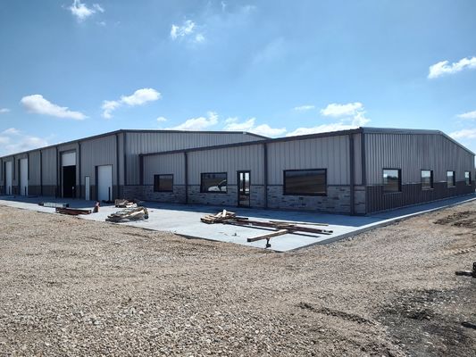 Q235B Construção de estruturas pré-fabricadas de aço Certificado SGS para oficina
