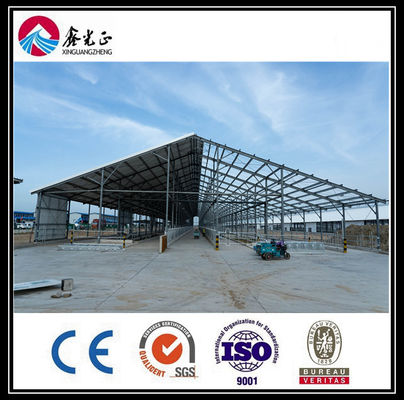 Construção de estruturas de aço galvanizado OEM