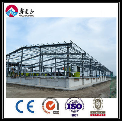 Construção de estruturas de aço galvanizado OEM