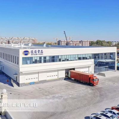 Edifícios de oficinas de aço resistentes ao vento Edifícios de estruturas de aço leve