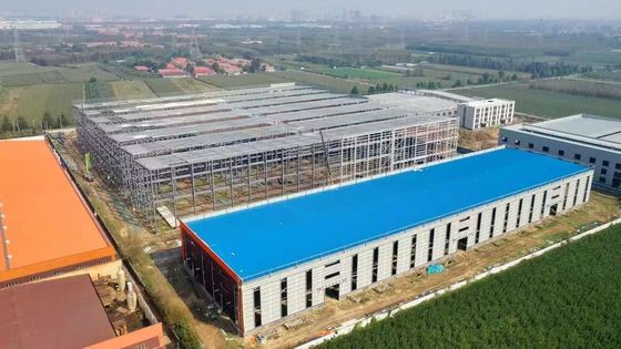 Oficina de armazenagem de estruturas de aço pré-fabricadas personalizadas da China