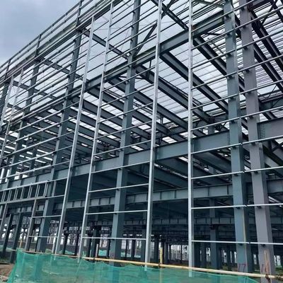 Edifício de Armazém de Metal Prefabricado Resistente à Corrosão OEM Com Portal Frame