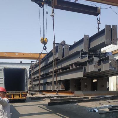Construção Prefabricada Galvanizada a Quente Estrutura de Aço Edifícios de Armazém