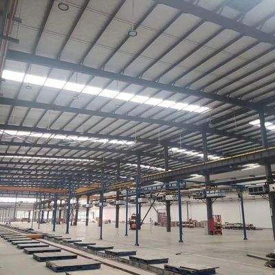 Fabrica de estruturas industriais de aço pré-fabricadas Projeto de construção pré-projetado para armazém