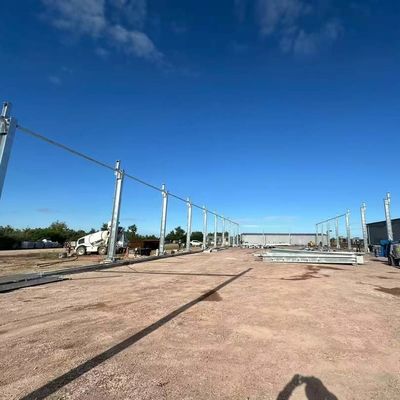 Armazém de estrutura de aço personalizado de baixa qualidade