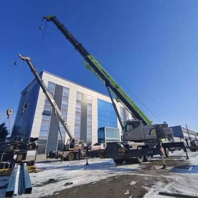 Edifício de escritórios de estruturas pré-fabricadas de aço para trabalho e vida