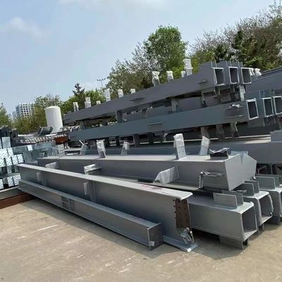 Colunas e vigas de aço galvanizadas para construção de armazéns de aço
