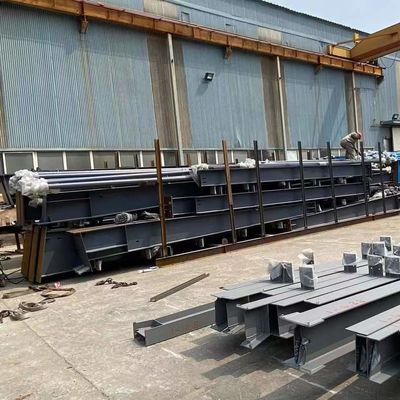 Colunas e vigas de aço galvanizadas para construção de armazéns de aço