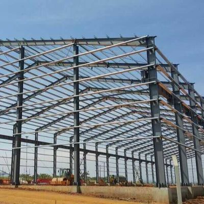 Construção rápida Estrutura de aço Armazém Ambiental Edifício de escritórios