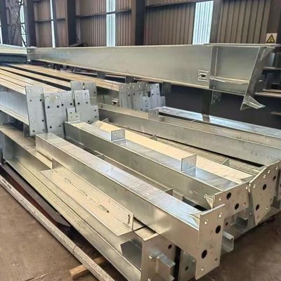 Casas pré-fabricadas de aço para ligação de parafusos Q355B Casas pré-fabricadas de metal
