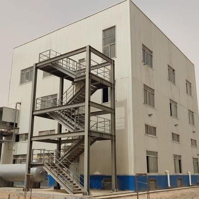 Oficina de aço ecológico com acabamento de vela revestido com PVDF / PVC