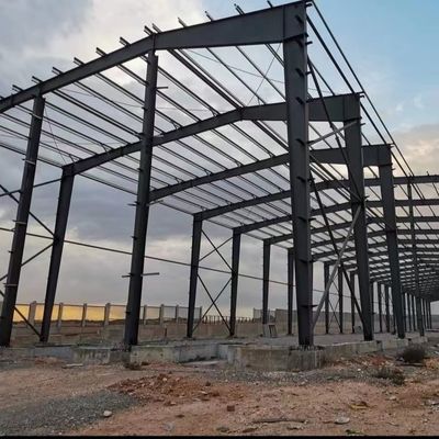 CE Armazém de estruturas de aço Q355B Armazém de aço pré-fabricado