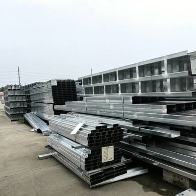 Construção de estruturas de aço de alta altura Armazém galvanizado a quente