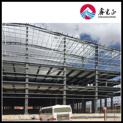 Q235B / Q345B Construção de estrutura de aço para fábrica industrial