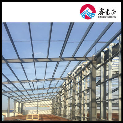 Q235B / Q345B Construção de estrutura de aço para fábrica industrial