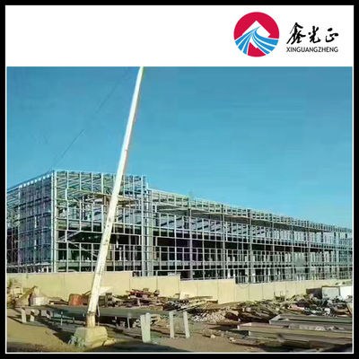 Construções industriais de estruturas pré-fabricadas de aço