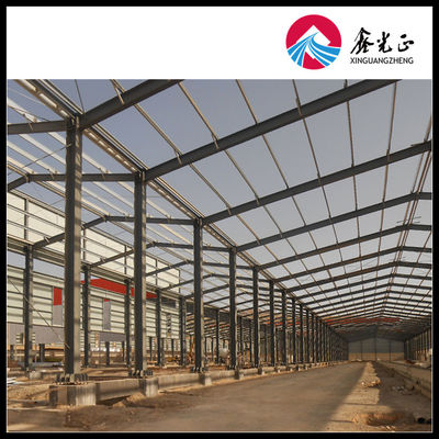 Epoxy Rich Zinc Primer Finished Prefab Warehouse com H Steel Main Steel Frame