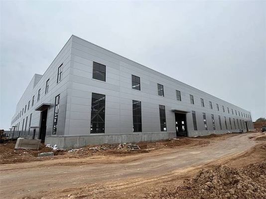 Oficina de armazenagem de estruturas pré-fabricadas de aço
