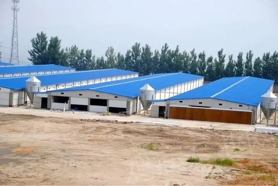 Oficina de armazenagem de estruturas pré-fabricadas de aço