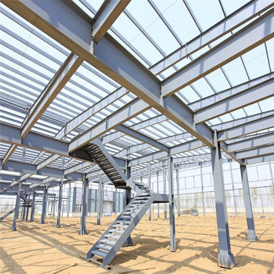 Galvanizado a quente Estrutura de aço pré-fabricada Armazém Sistema de casa inteira Edifício de fábrica