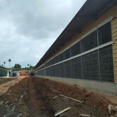 Casas de gado galvanizadas de aço pré-fabricadas