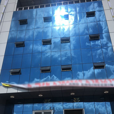 Edifício da oficina de aço de 50 anos com parapeito de 2,3 m e carga de vento de 150 km/h