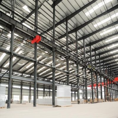 Armazém de Estrutura de Aço Modular Personalizável com Design de Edifício de Fábrica