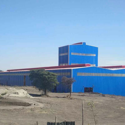 Espessura da flange 5-16 mm Armazém de fabricação de aço com desenho PKPM Adequado para estruturas e projetos de aço pesado