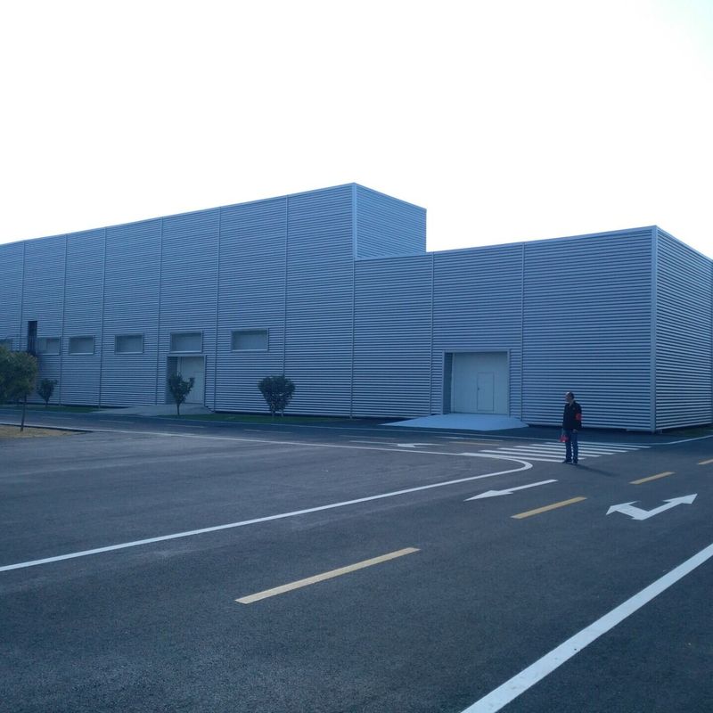 CE Edifício de Armazém Prefabricado Galvanizado Econômico Soldado Aço Tipo H