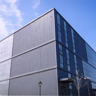 Q355 Estrutura de aço leve Armazém Edifício prefabricado soldado