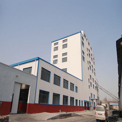 Large Span Prefabricated Steel Buildings Warehouse Anti-Rust Painting (Pintura anti-ferrugem em edifícios de aço pré-fabricados de grande comprimento)