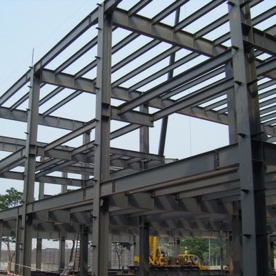 Pintura anti-ferrugem Oficinas metálicas Edifícios Armazéns metálicos pré-fabricados ODM