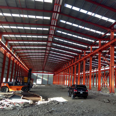 Painel de sanduíche Estrutura de aço leve Armazém DIP galvanizado a quente