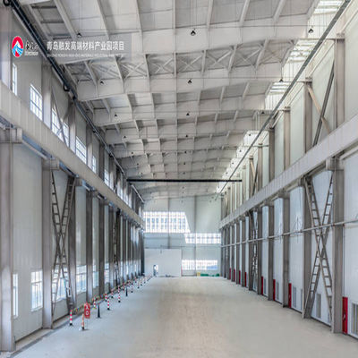 Oficina de pintura de estruturas de aço Secção H Oficina de aço prefabricado
