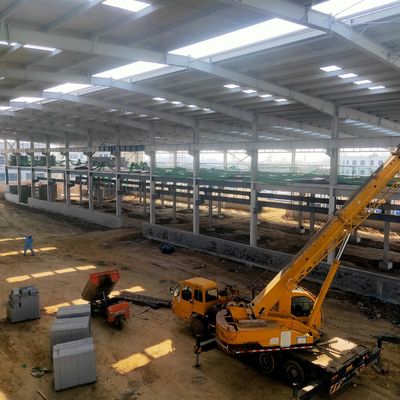Quadro de metal galvanizado Oficina H Secção de aço Forte resistência ao terremoto